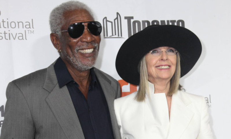 Reacția lui Morgan Freeman după ce Diane Keaton a susținut că a avut cel mai bun sărut cu actorul: „Există două moduri de a săruta”