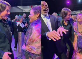 Tom Cruise, spectacol pe ringul de dans. Actorul a făcut furori alături de Debbie Allen înainte de gala Oscarurilor onorifice