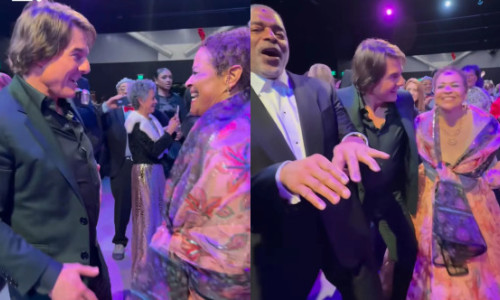 Tom Cruise, spectacol pe ringul de dans. Actorul a făcut furori alături de Debbie Allen înainte de gala Oscarurilor onorifice