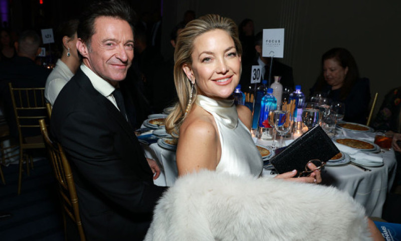 Hugh Jackman pariază pe Kate Hudson pentru primul ei Oscar: "Este o actriță desăvârșită"