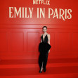 Lily Collins la premiera sezonului 5 din „Emily in Paris”/Profimedia