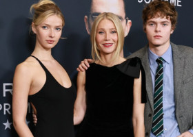 „Ce familie frumoasă!”. Gwyneth Paltrow, pe covorul roșu alături de copiii ei. Apple și Moses au captat atenția tuturor