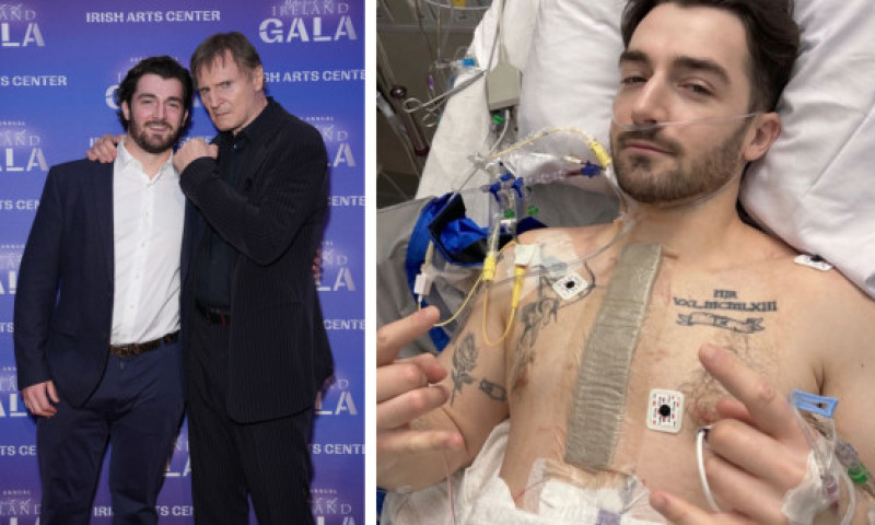 Daniel, fiul lui Liam Neeson, după ce a fost supus unei intervenții pe cord: Am tras lozul scurt, nu trăiți în frică, mergeți la medic