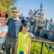 Hilary Duff And Family Spend The Day At Disneyland Park
