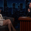 Sharon Stone sur le plateau de l'émission "Jimmy Kimmel Live!" à Los Angeles