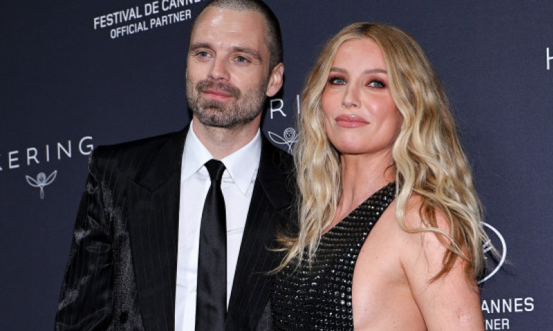 Annabelle Wallis și Sebastian Stan, prima apariție ca viitori părinți. Blonda și-a etalat burtica de gravidă într-o rochie îndrăzneață