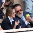 RG26 - French Open - Russell Crowe and Britney Theriot Day 1 NB