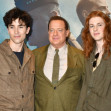 New York, NY, USA. 26th May, 2026. Griffin Arthur Fraser, Brendan Fraser and Leland Francis Fraser at the NY World Premiere of Pressure on May 26, 2026 at Lincoln Square 13 in New York City. Credit: Mpi099/Media Punch/Alamy Live News