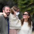EXCLUSIVE: Ben Affleck and Jennifer Garner Reunite With Daughter Violet in Los Angeles