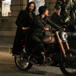 *PREMIUM-EXCLUSIVE* Keanu Reeves and Carrie-Anne Moss on set for the upcoming 'The Matrix 4'*WEB EMBARGO through 4 pm EST on February 18, 2020*