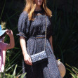 Isla Fisher and kids are pictured at a playground in Sydney.