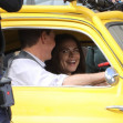 Tom Cruise and Hayley Atwell shoot a thrilling car scene on the film set of Mission Impossible 7 out in Rome.