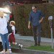 EXCLUSIVE: Michael Richards Heads Out with Family to a Basketball Game in Los Angeles.