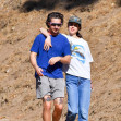 Shia LaBeouf heads out on a shirtless hike with his girlfriend Margaret Qualley in Los Angeles