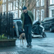 EXCLUSIVE: Kit Harington pictured out in North London with his beloved pet pooch