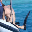 *PREMIUM-EXCLUSIVE* Brad Pitt shows off his MANY back tattoos during a getaway to Turks and Caicos with good pal Flea