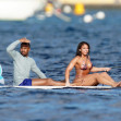 *PREMIUM EXCLUSIVE NO WEB UNTIL 145PM EST 19TH JAN* Michael B. Jordan and girlfriend Lori Harvey loved up while holidaying on a mega yacht in St Barts