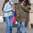 Katie Holmes and Suri Cruise are all smiles while out shopping in NYC