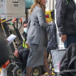 *EXCLUSIVE* A very tanned Jennifer Aniston and Reese Witherspoon are all smiles on the set of 'The Morning Show' in L.A.