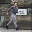*EXCLUSIVE* The Game Of Thrones actor Kit Harington starts off 2021 with a run to his local park out in North London.*PICTURES TAKEN ON THE 02/01/2021*