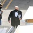 Robert De Niro, Margot Robbie, Chris Rock, Anya Taylor-Joy and John David Washington on the Set of 'Canterbury Glass' in Los Angeles.