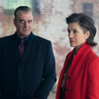 Dame Harriet Walter and Chris Noth