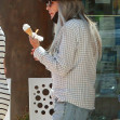 *EXCLUSIVE* Diane Keaton grabs Ice Cream and goes shopping in Palm Springs
