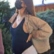 EXCLUSIVE: Pregnant Emily Ratajkowski and Sebastian Bear-McClard go Christmas tree shopping!
