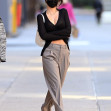 EXCLUSIVE: Emily Ratajkowski Looks Svelte Just 3 Weeks After Giving Birth As She Strolls New York City