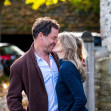 Actor Dominic West And His Wife Catherine Fitzgerald Pose Outside Their Wiltshire Home After Pictures Emerge Of Him In A Passionate Embrace With Lily James In Rome