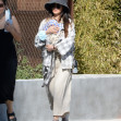 EXCLUSIVE: Brenda Song Spotted For the First Time With Her Newborn Baby in Los Angeles.