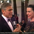 George Clooney has an ER reunion with Julianna Margulies on the Golden Globes red carpet