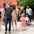 Bradley Cooper and Irina Shayk Take Lea Cooper for a Walk in NYC