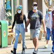 Shailene Woodley și Aaron Rodgers, la Disneyland