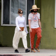 EXCLUSIVE: Elizabeth Olsen Packs on PDA With Fiance Robbie Arnett in Los Angeles.