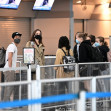 Angelina Jolie arrives at JFK International Airport with her 6 childrenAngelina Jolie, Maddox Pitt, Shiloh Pitt, Zahara Pitt, Vivienne Pitt, Pax Pitt to catch a flight out of New York City