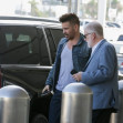 *EXCLUSIVE* Colin Farrell arrives for his departing flight at LAX