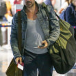 *EXCLUSIVE* Colin Farrell arrives for his departing flight at LAX