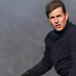 *PREMIUM-EXCLUSIVE* MUST CALL FOR PRICING BEFORE USAGE - TOM TO THE RESCUE!!!! Action man Tom Cruise grabs cameraman and stops him from falling off train while filming MI7,Living up to his All Action Hero Status, The American Actor Tom Cruise shoots a