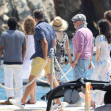 Steven Spielberg And Family Arrive At Eden Roc - Antibes