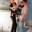 Nicole Kidman și Tom Cruise alaturi de copiii lor
