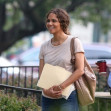 *EXCLUSIVE* Halle Berry is all smiles on the set of "The Mothership"