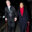 *EXCLUSIVE* Sir Michael Caine and his wife Shakira Caine arriving to the Ivy Chelsea Garden Restaurant for dinner.