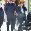 *EXCLUSIVE* Legendary British actor and a frail looking Michael Caine and his wife Shakira are spotted shopping together in London's Chelsea.