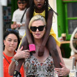 EXCLUSIVE: Charlize Theron Visits Hydra Island With Her Daughters