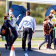 Natalie Portman &amp; Benjamin Millepied fly out of Sydney on a private jet