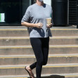 *EXCLUSIVE* Charlize Theron gets a Friday Caffeine Fix