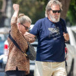 Exclusive - A healthy looking Jeff Bridges was seen for the first time in over a year after he informed the world that he had cancer, Brentwood, Los Angeles, California, USA - 20 Sep 2021