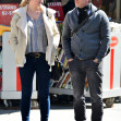 Daniel Craig seen out and about with daughter Ella Craig in the West Village, New York City