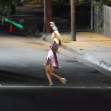 PREMIUM EXCLUSIVE Margot Robbie Sparkles In Plunging Dress On The Set Of Babylon